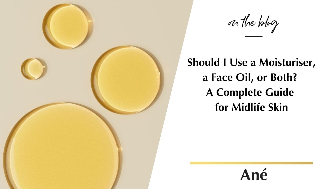 Moisturiser, face oil, or both? A blog about how plant-oil fatty acids support your skin lipid barrier and how to choose.