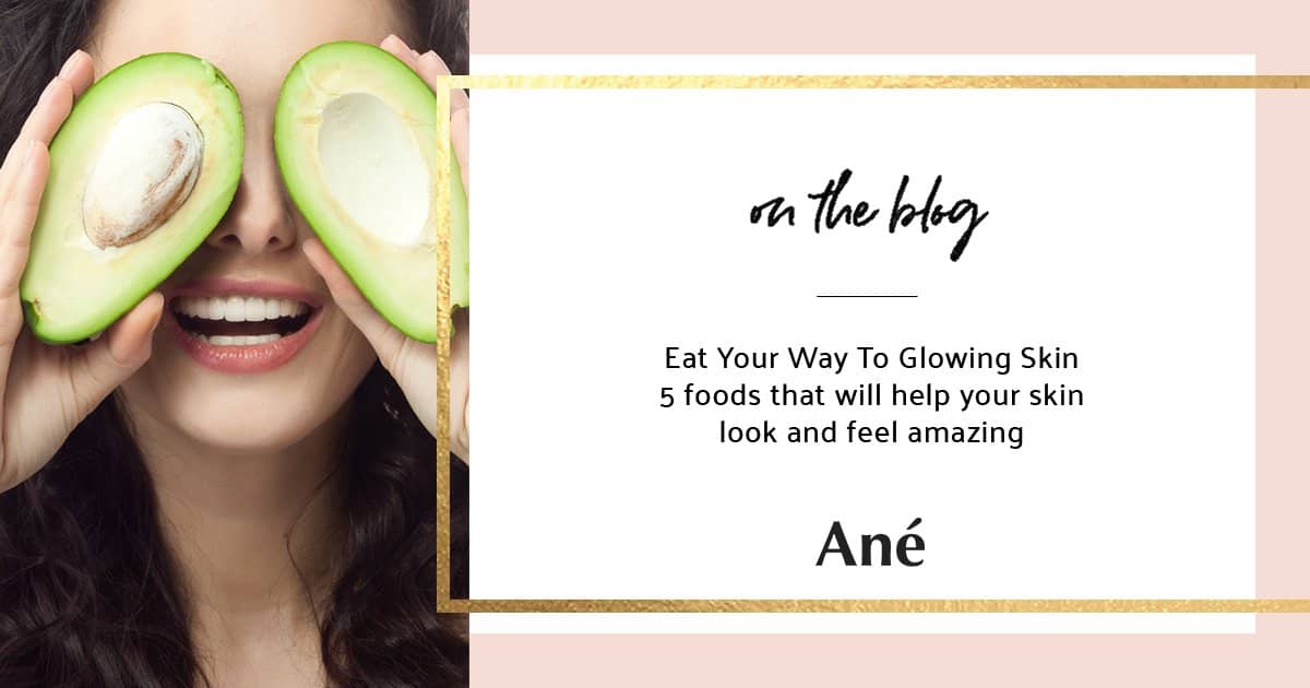 Natural skincare with avocado for bright and healthy skin