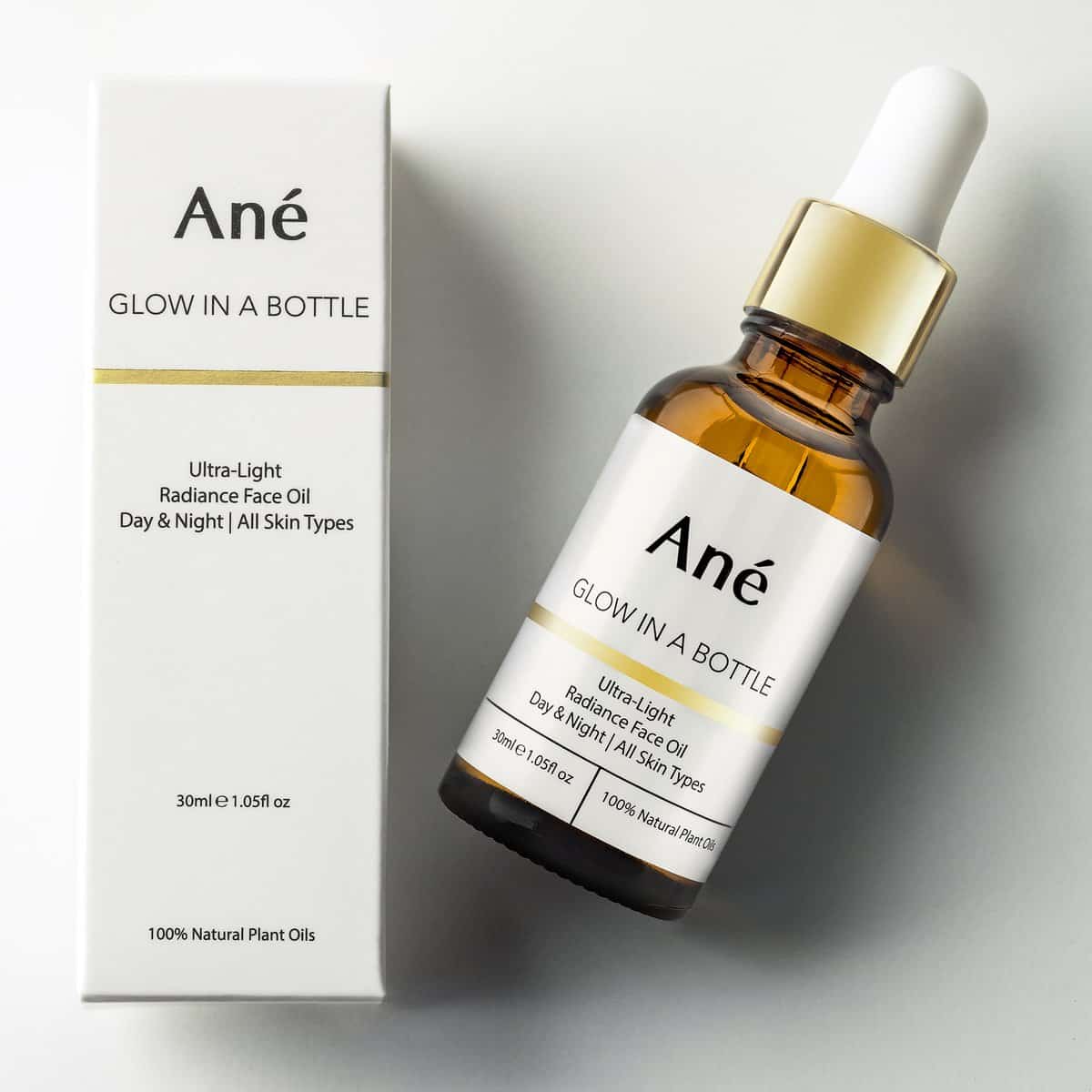 Ané Glow in a Bottle anti-aging face oil product