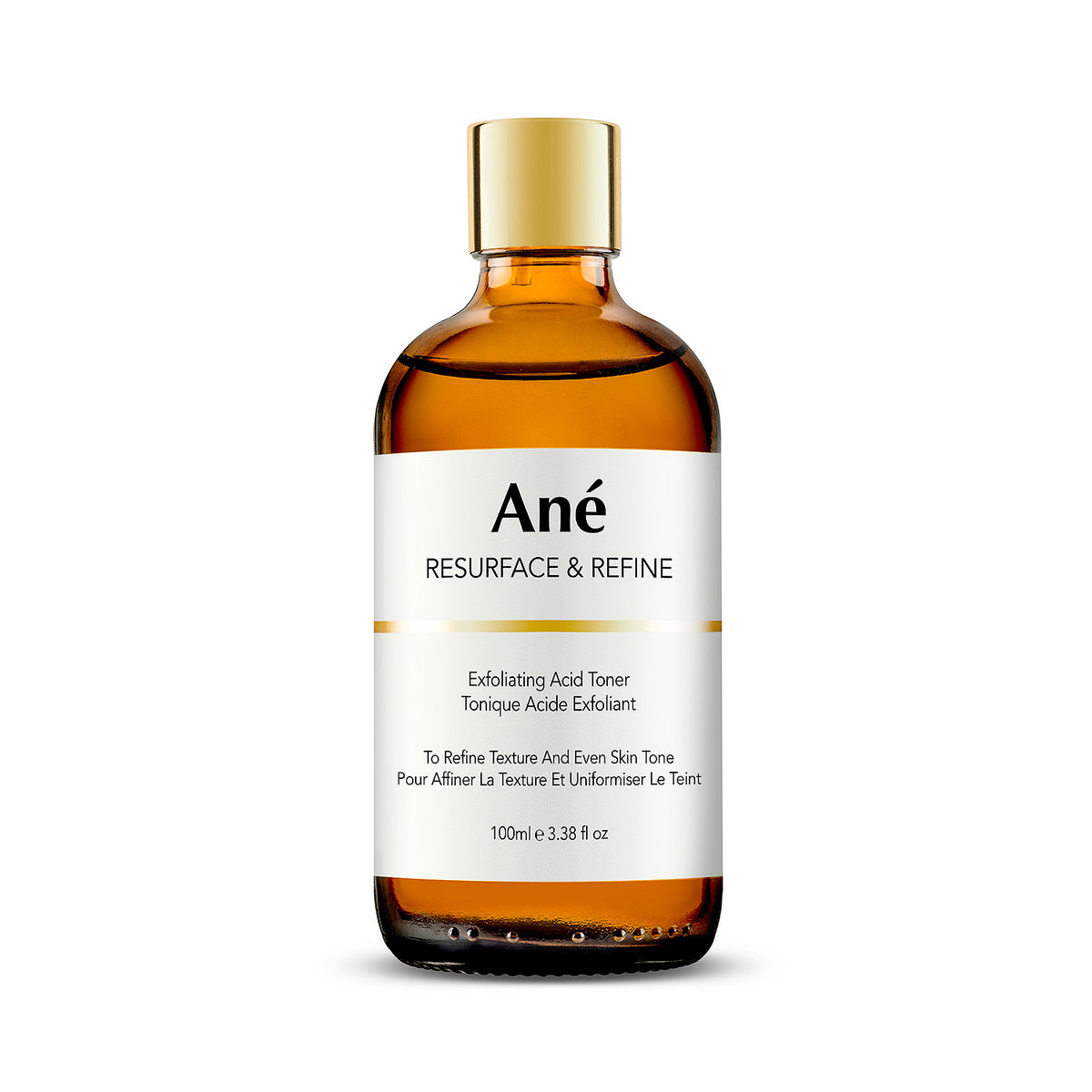 Ané exfoliating acid toner with AHA BHA tranexamic acid