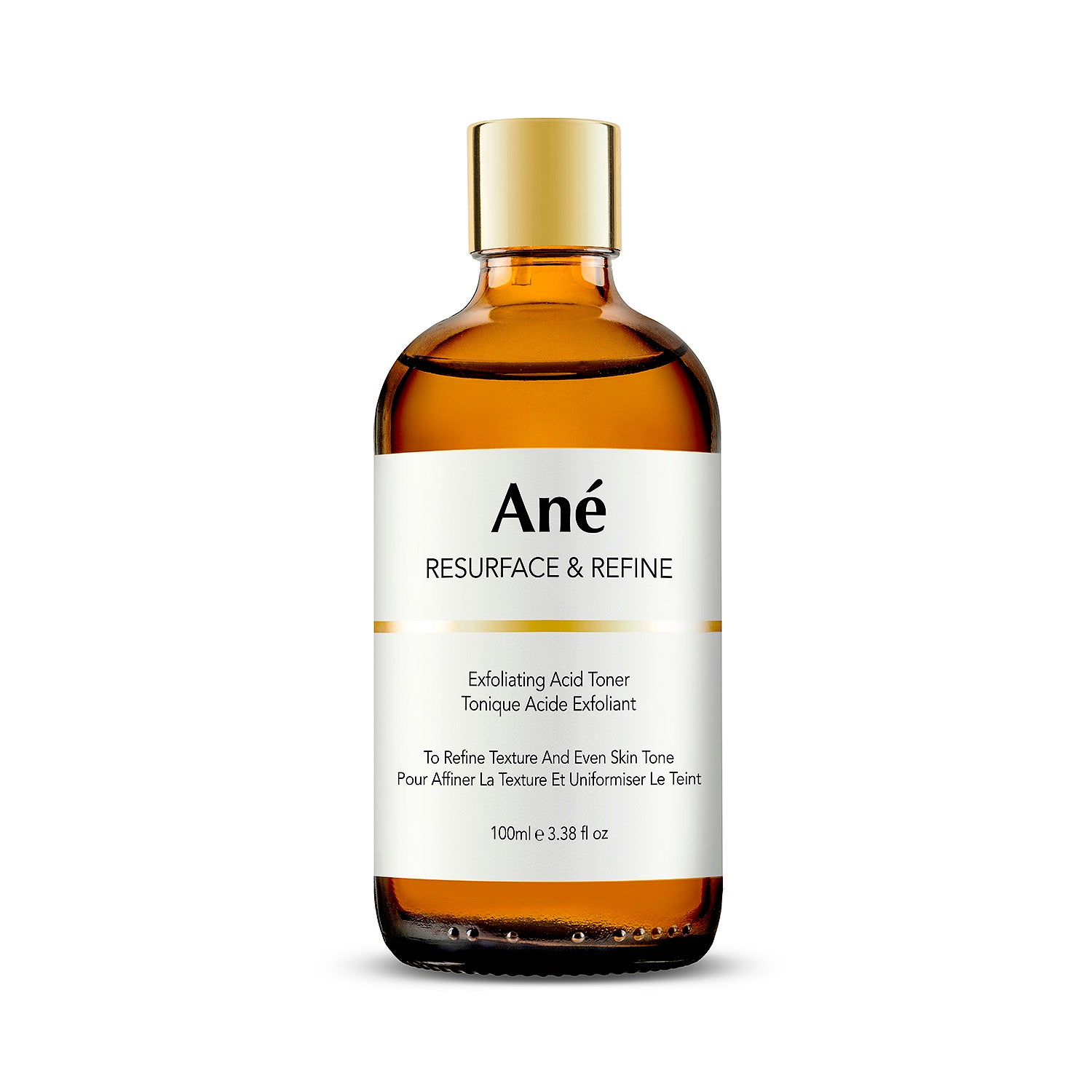 Ané exfoliating acid toner with AHA BHA tranexamic acid