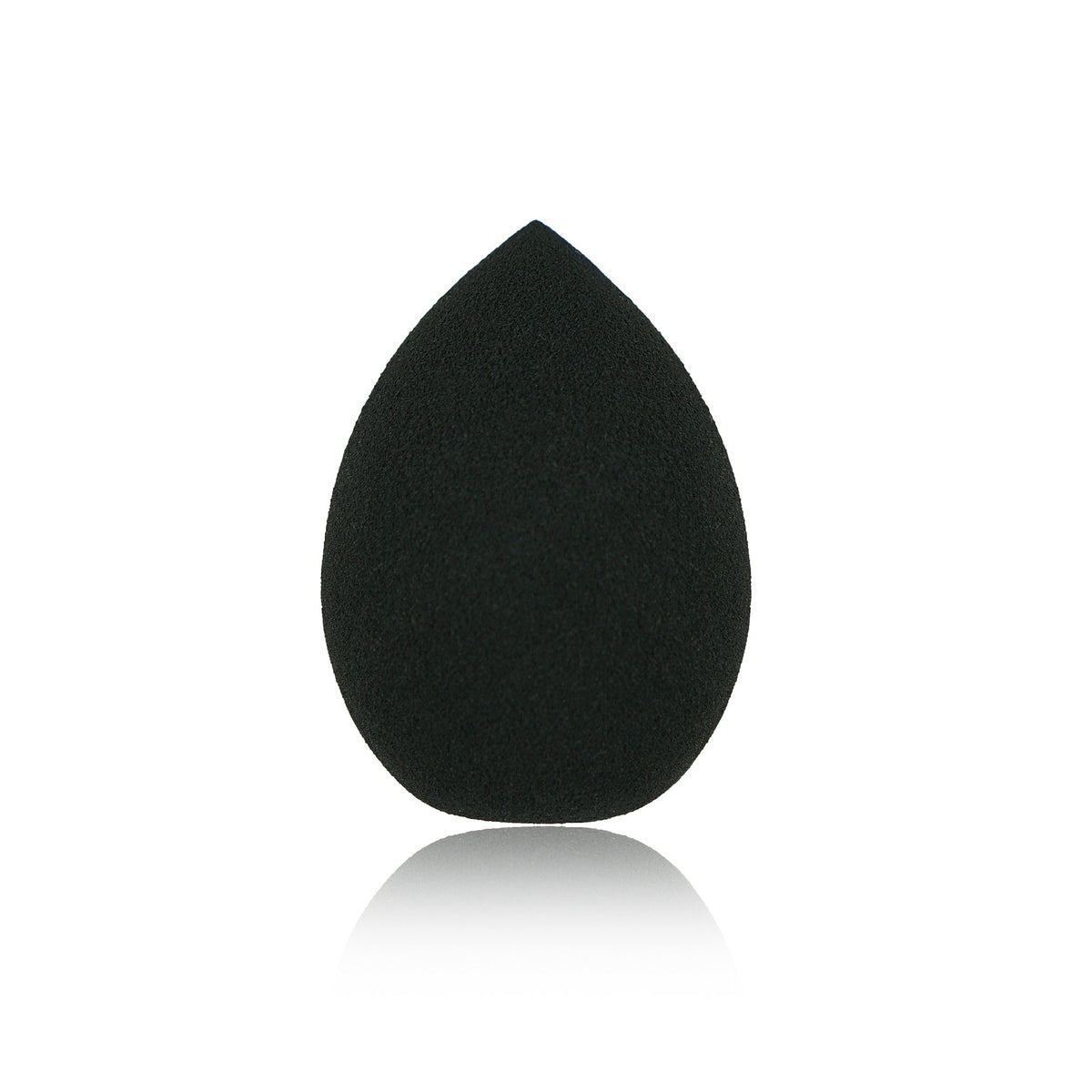 Ané black makeup sponge for smooth foundation application