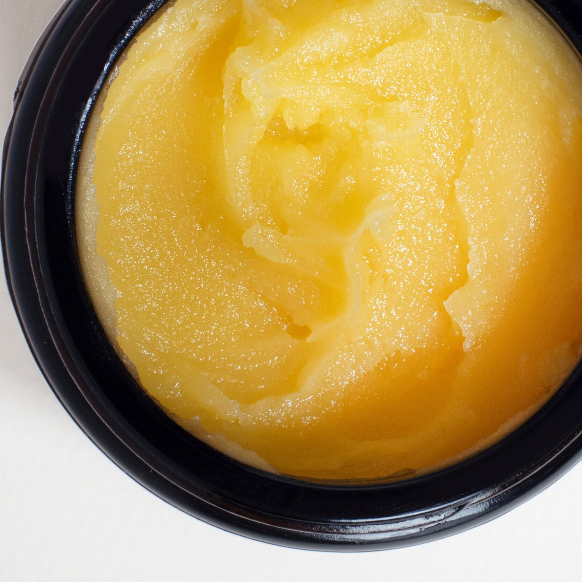 Close-up of Ané Radiance Reveal Cleansing Balm texture