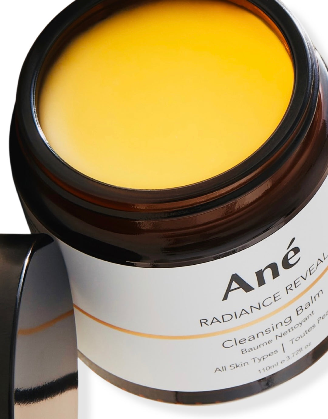Ané Radiance Reveal Cleansing Balm Open Jar Texture